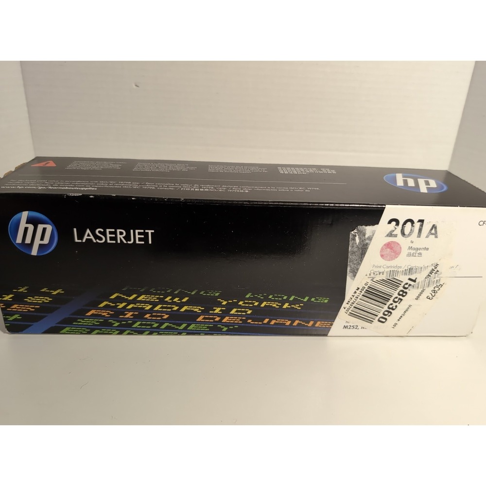 NEW GENUINE - HP 201A MAGENTA TONER - CF403A Sealed Box